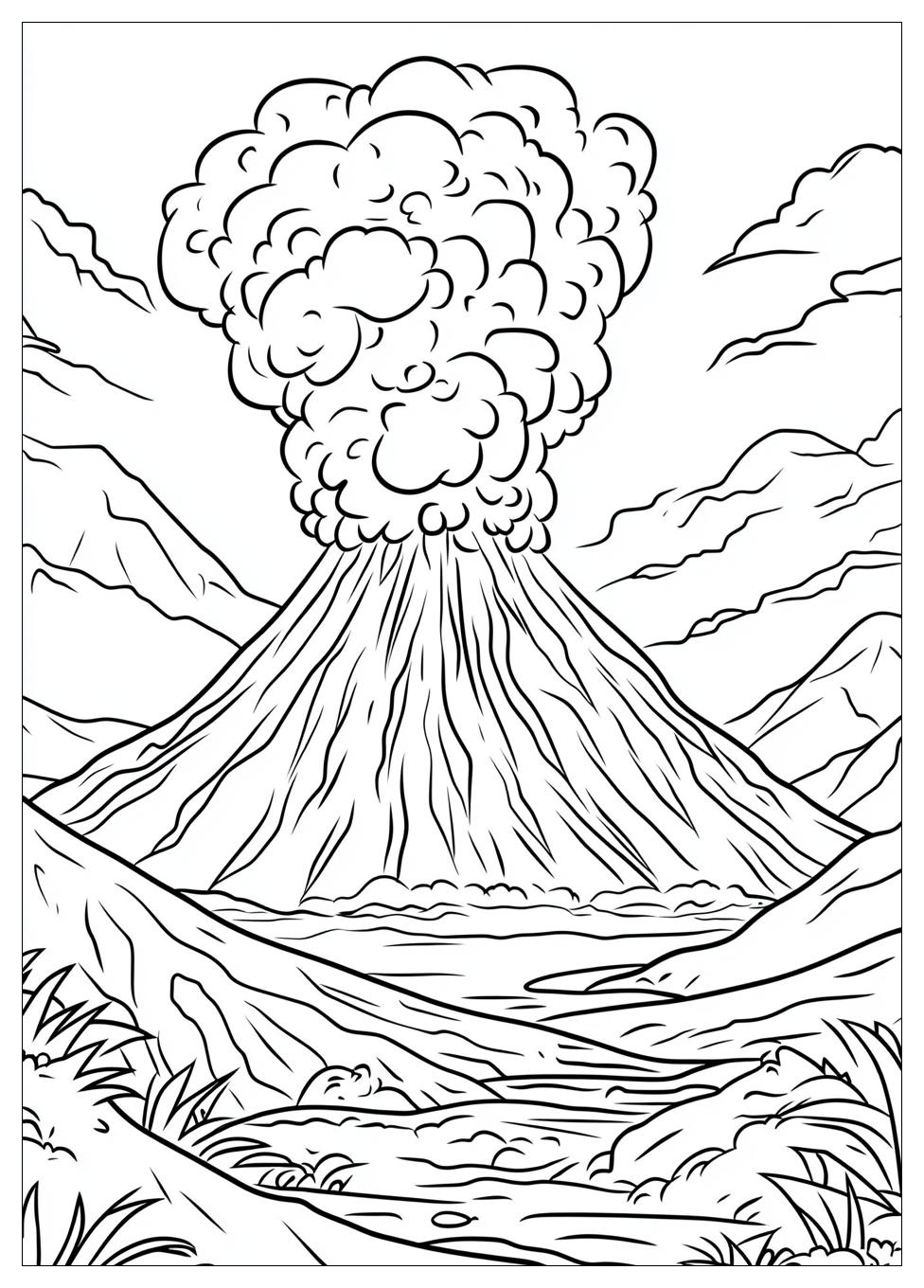 volcano_coloring_pages_1