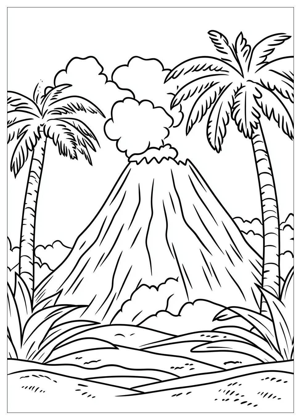 volcano_coloring_pages_2