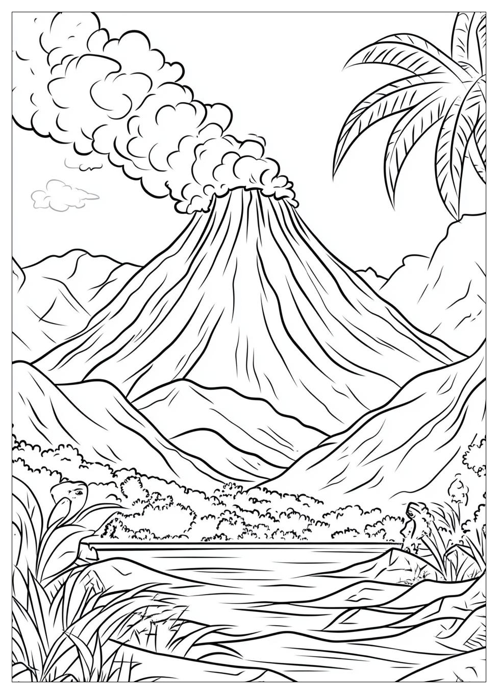 volcano_coloring_pages_3