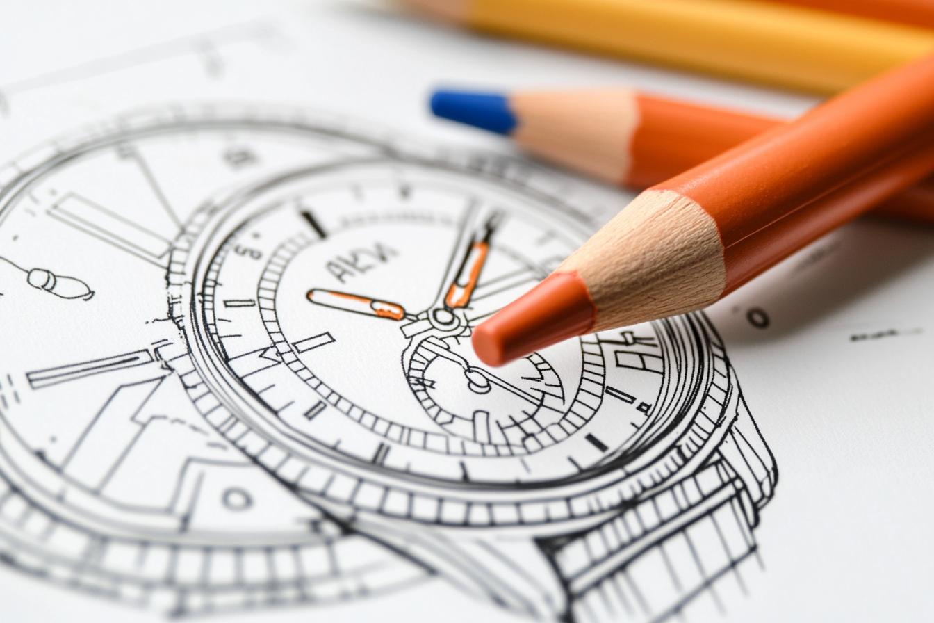 Free Printable PDF Watch Coloring Pages