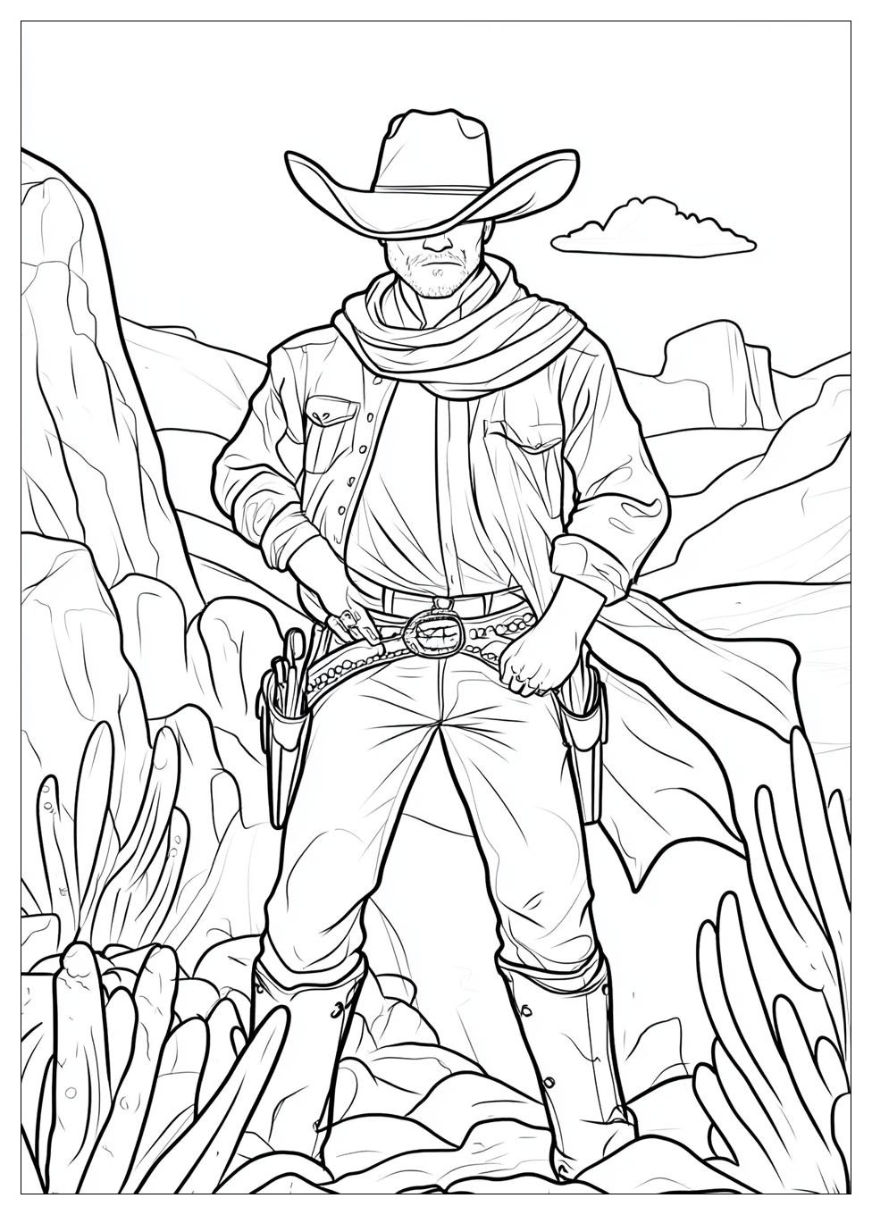 western_theme_coloring_pages_4