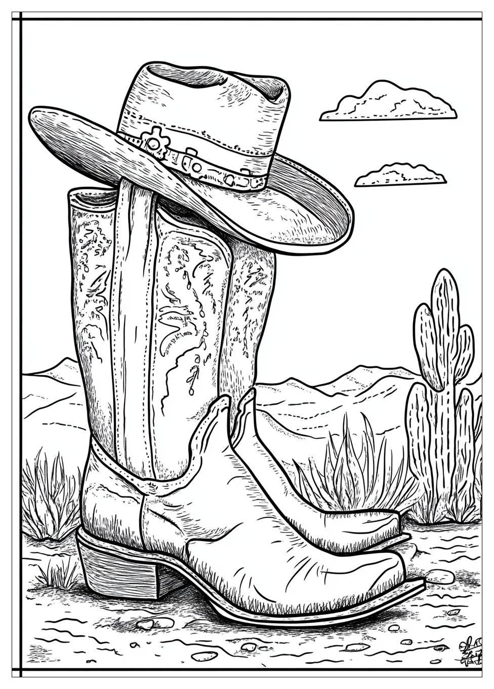 western_theme_coloring_pages_8