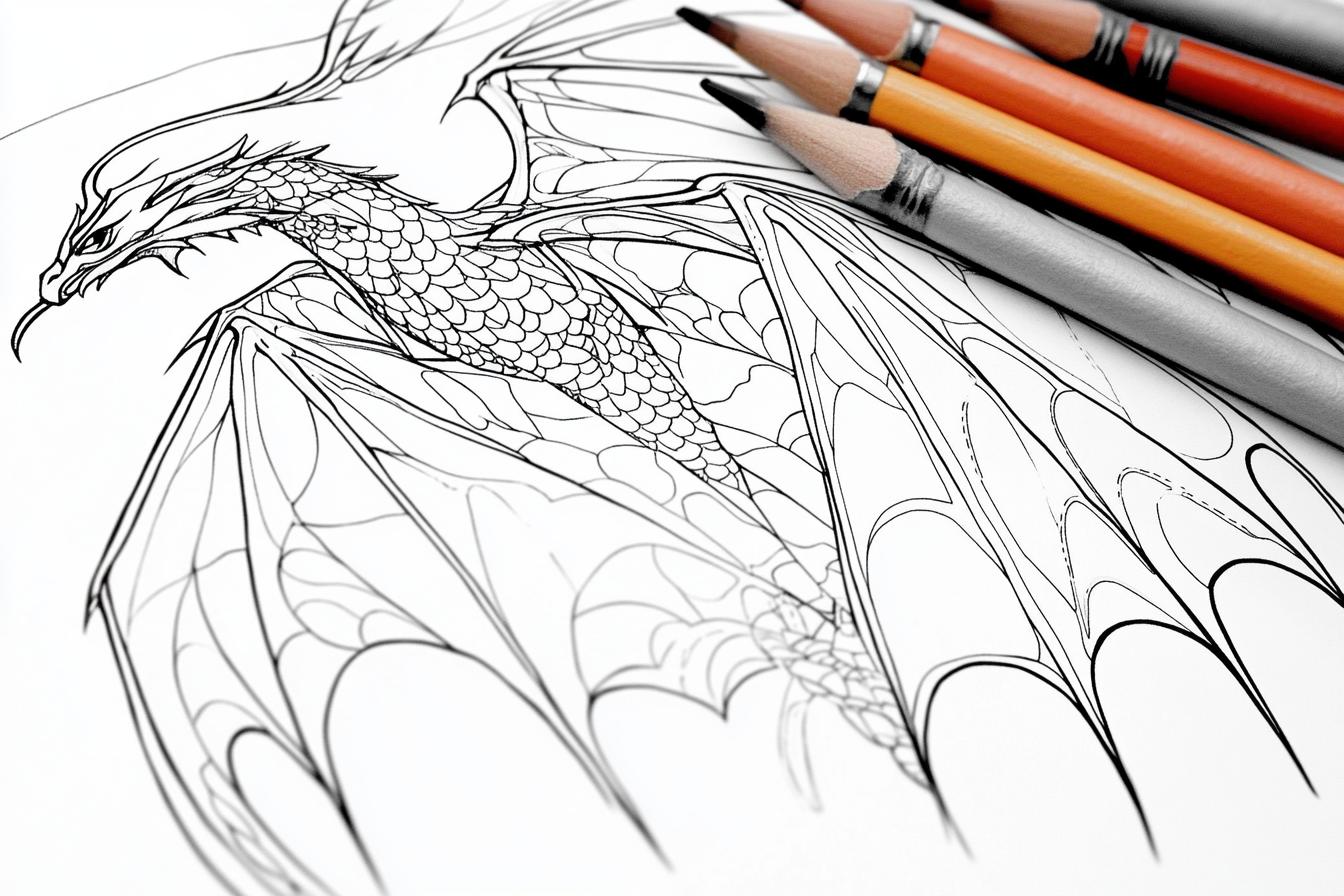 Free Printable PDF Wings Of Fire Coloring Pages