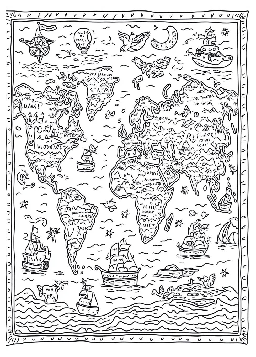 world_map_coloring_pages_13