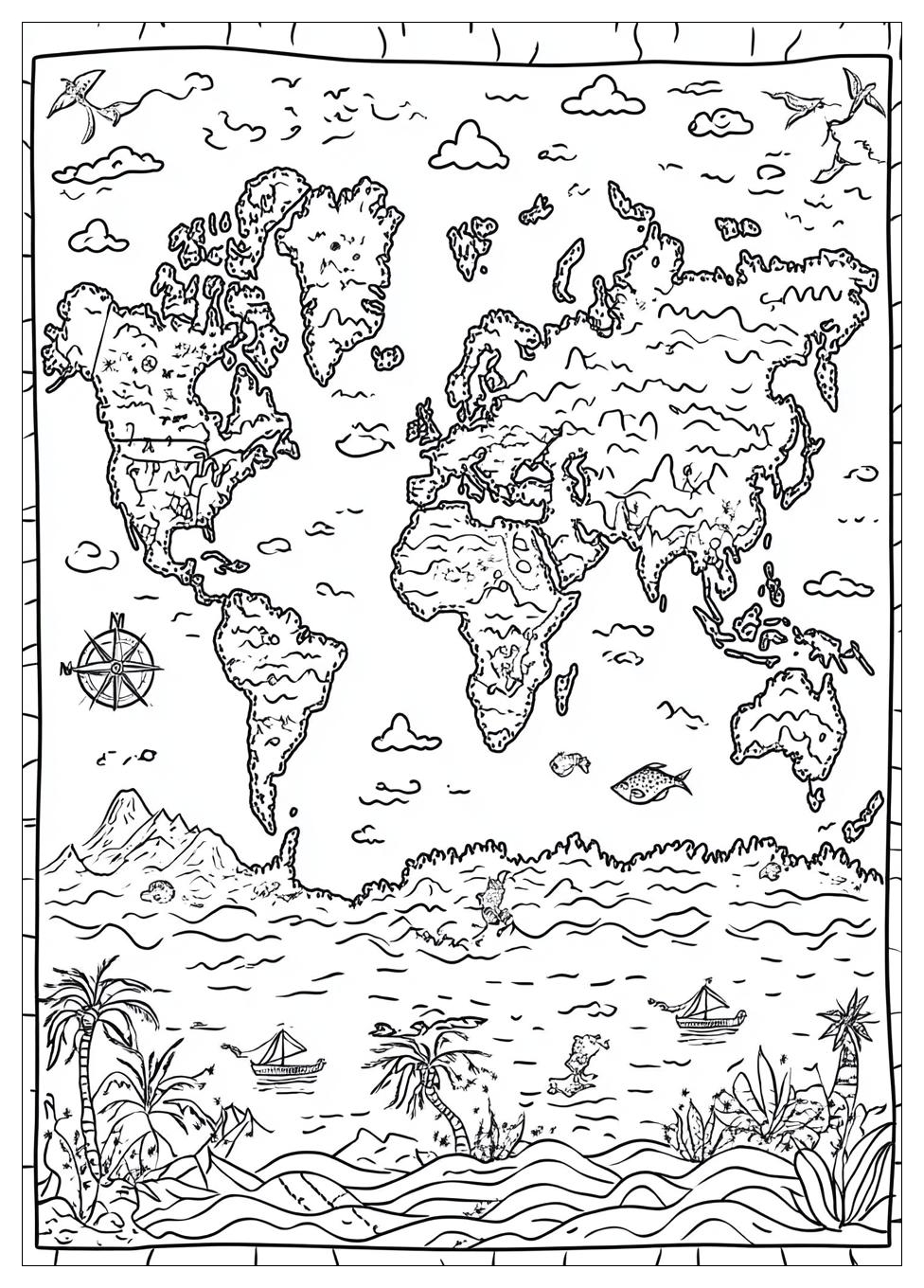 world_map_coloring_pages_3