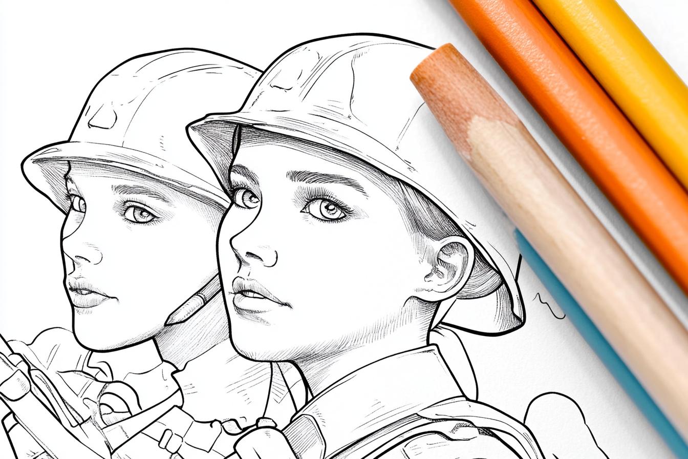 Free Printable PDF WW2 Coloring Pages