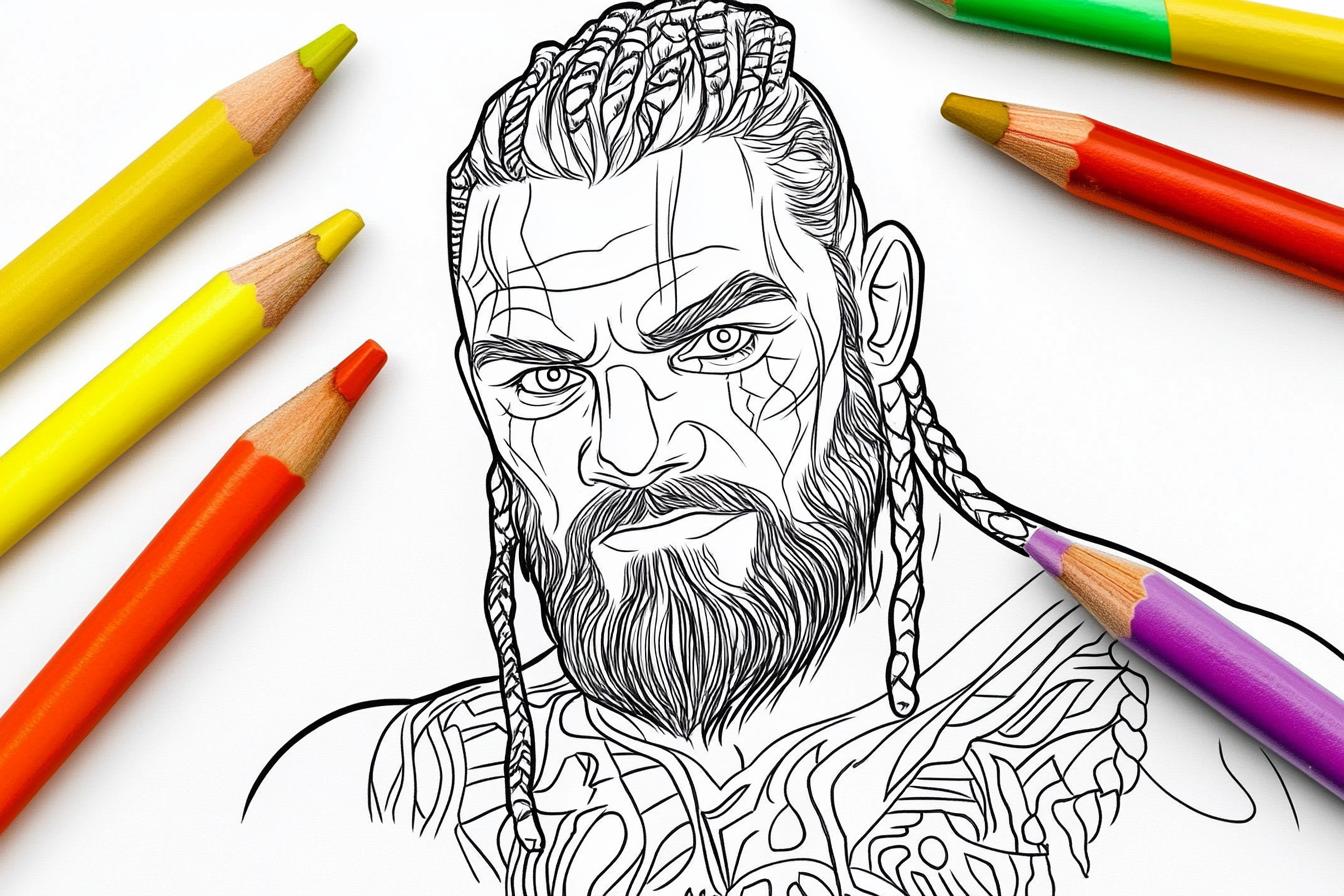 Free Printable PDF Wwe Coloring Pages